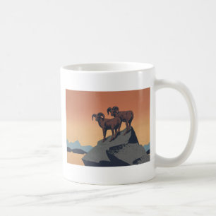 Bighorn Sheep American West Wildlife Coffee Mug