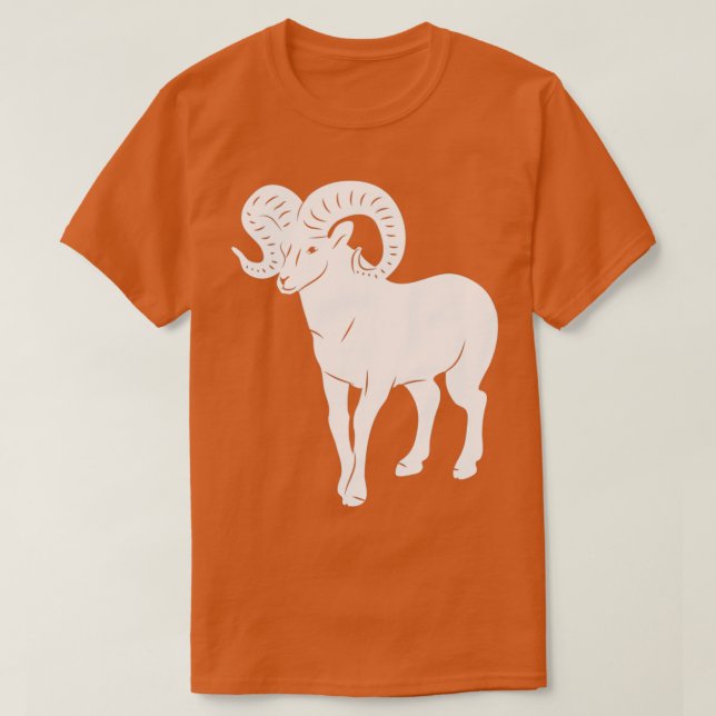 Bighorn Sheep T-Shirt (Design Front)