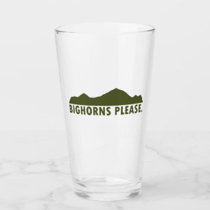 Bighorns Please Glass