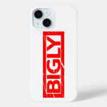 Bigly Stamp iPhone 15 Case
