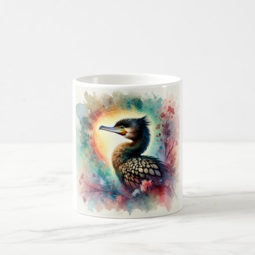 Bigu vbora cormorant 150624AREF126 _ Watercolor Coffee Mug