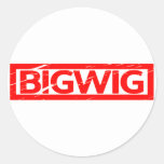 Bigwig Stamp Classic Round Sticker