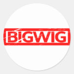 Bigwig Stamp Classic Round Sticker