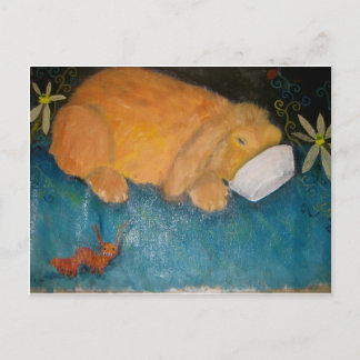 bigwig the magic bunny postcard