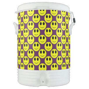 BigYellow Allover Purple d-Igloo Cooler 10g