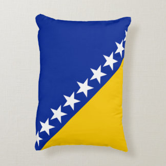 BiH flag Accent Pillow