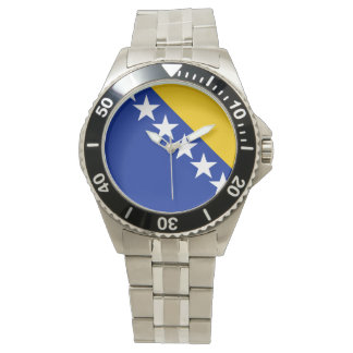 BiH Flag Coaster Watch