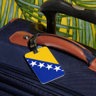 BiH Flag Luggage Tag