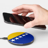 BiH Flag Wireless Charger (Hand)