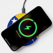 BiH Flag Wireless Charger (Phone)
