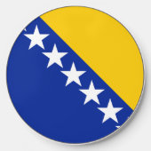 BiH Flag Wireless Charger (Front)