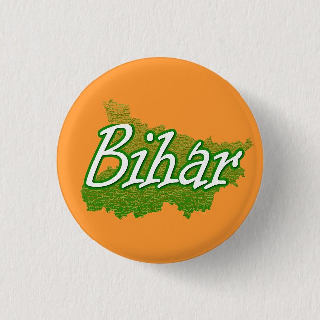 Bihar Pinback Button (Front)