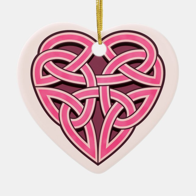 Bijii Heartknot Ornament (Front)