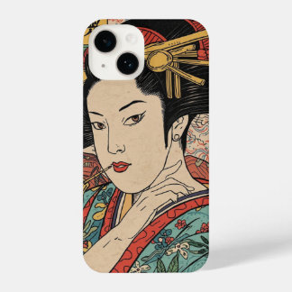 Bijinga Avant-garde Edo emaki iPhone 14 Case
