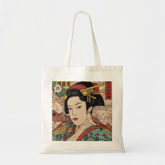 Bijinga Avant-garde Edo emaki Tote Bag