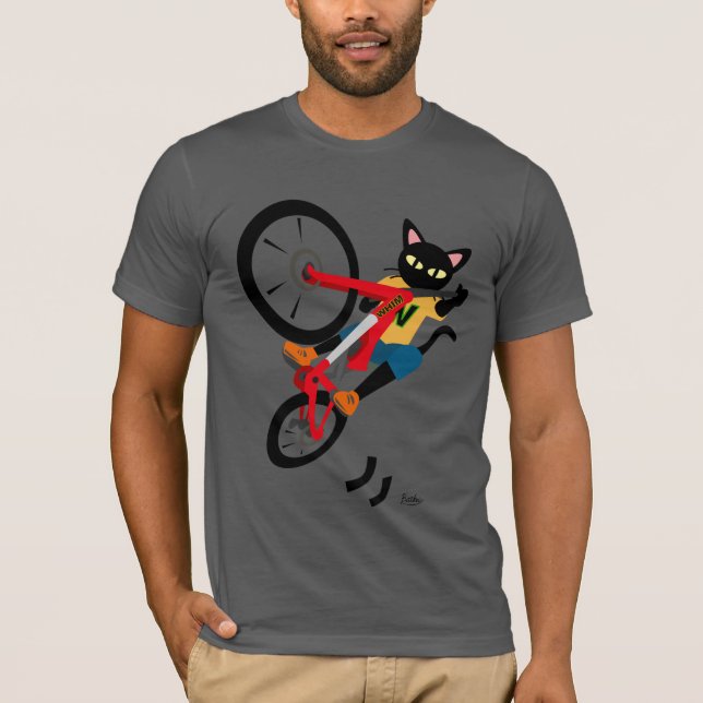 Bike Action T-Shirt (Front)
