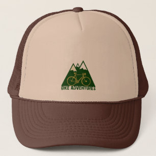 bike adventures fashion trucker hat
