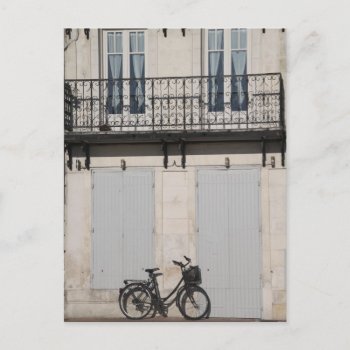 Bike At Rest - La Rochelle Postcard by pamelajayne at Zazzle