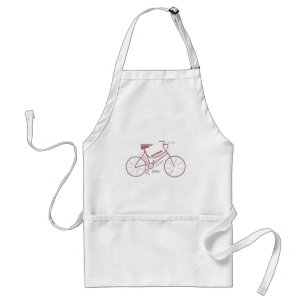 Bike, Bicycle, Cycle, Sport, Biking, Motivational Adult Apron