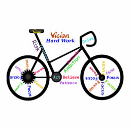 Bike, Bicycle, Cycle, Sport, Biking, Motivational Cutout