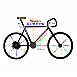 Bike, Bicycle, Cycle, Sport, Biking, Motivational Cutout