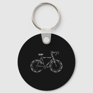 Bike Bicycle Parts Biking Cycling Bike Rider Cycli Keychain