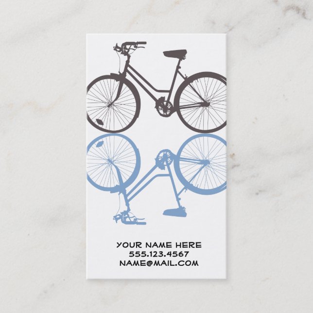 Bike Business Card (Front)