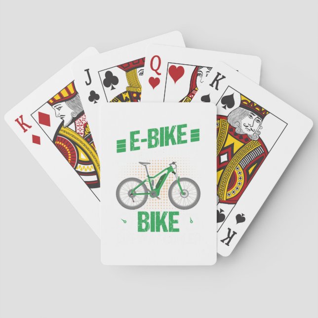Bike But Way Cooler | for Bikers Poker Cards (Back)