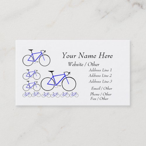 bike card business cards