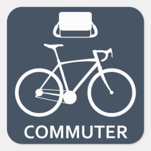 Bike Commuter Sticker