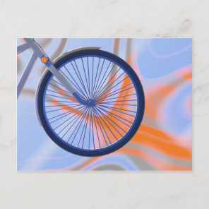 Bike Cycle - Bicycle Wheel Postcard
