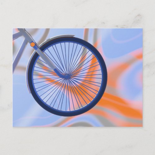Bike Cycle _ Bicycle Wheel Postcard