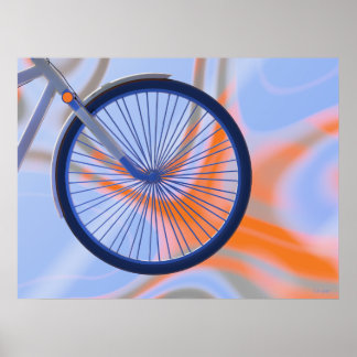 Bike Cycle - Bicycle Wheel Poster