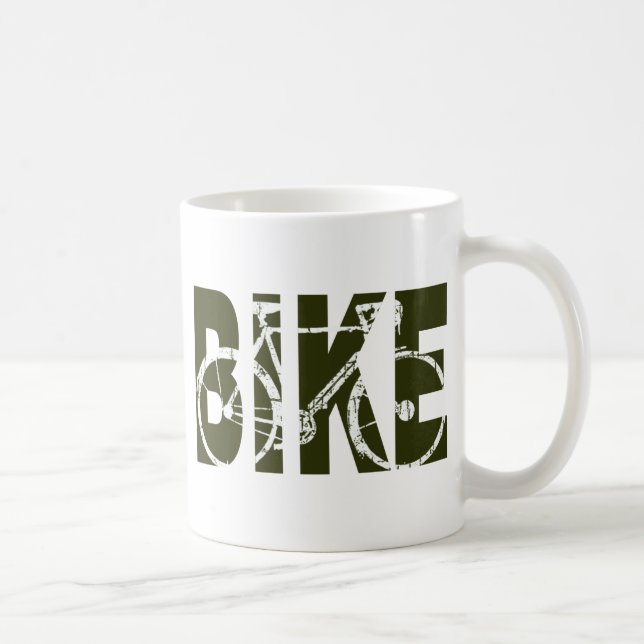 Bike. Cycle . Cycling Coffee Mug (Right)