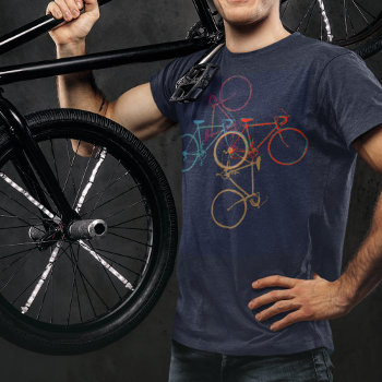 Bike - Cycling - Biking T-shirt by mixedworld at Zazzle
