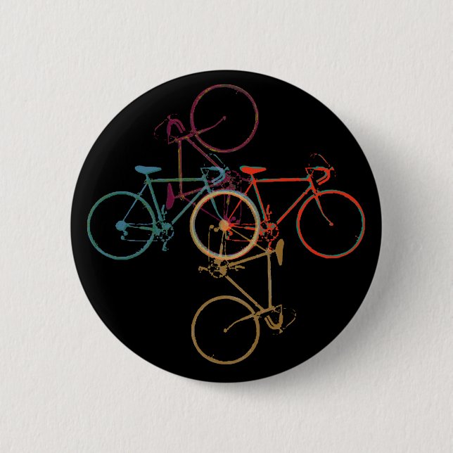 bike - cycling pattern button (Front)