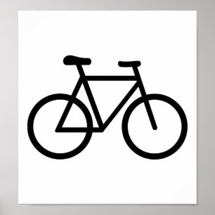 Bike cycling poster