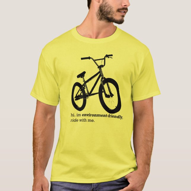 bike eco-friendly T-Shirt (Front)