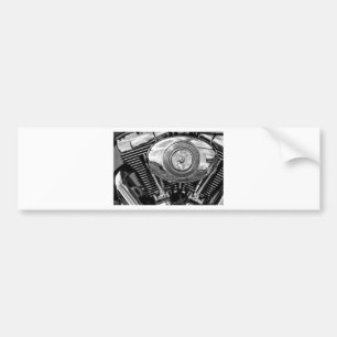 Bike Engine Bumper Sticker