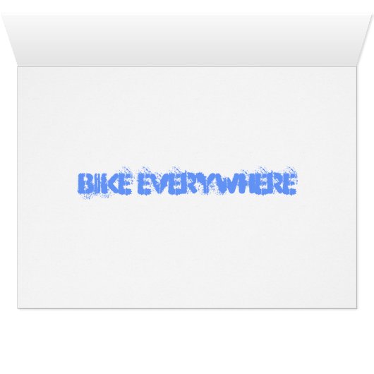 Bike Everywhere (Inside Horizontal (Bottom))