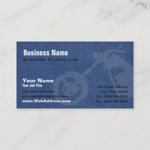 Bike Fabrication, Chopper & Custom Shop Business Card