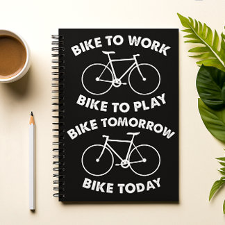 Bike Forever - Cool Cycling Notebook