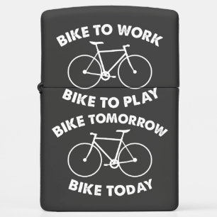 Bike Forever - Cool Cycling Zippo Lighter