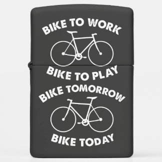 Bike Forever - Cool Cycling Zippo Lighter