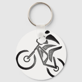 Bike Glow Style Keychain