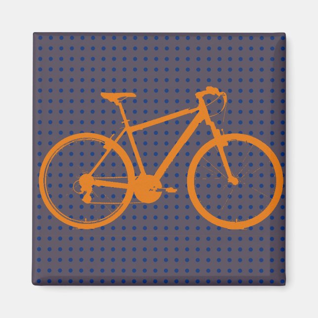 bike in the freezer magnet (Front)