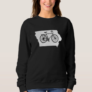 Bike Iowa Cycling Biker Sweatshirt