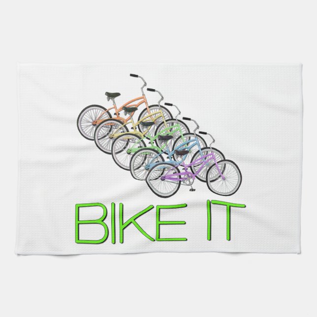 Bike it! towel (Horizontal)