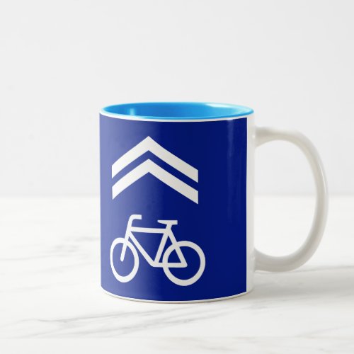 Bike Lane Two_Tone Coffee Mug