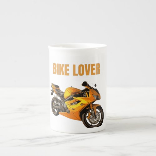 Bike Lover Motorcycle T-Shirt | Sport Bike Rider D Bone China Mug